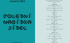 Tento týden v Domestique - Polední menu 4.5. - 8.5.